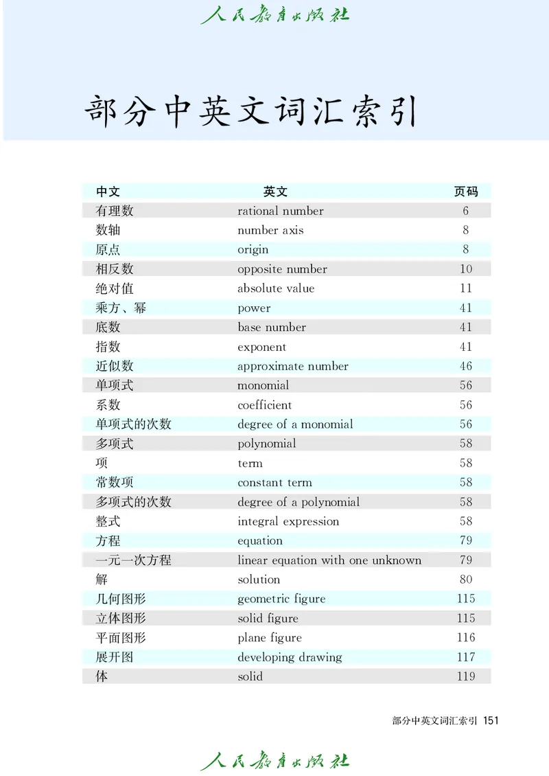 人教版数学课本7上_初中数学人教版_7上-初中数学人教版_7上-初中数学人教版（旧版）赠送_09电子课本