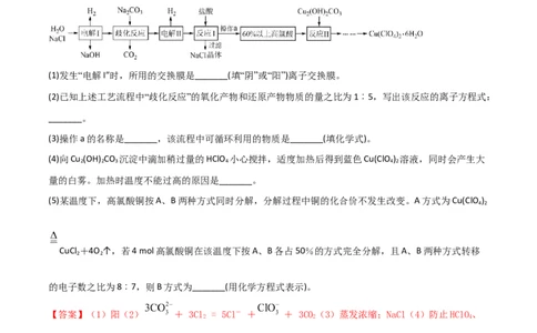 易错专题04离子反应和氧化还原反应-2024年高考化学考前易错聚焦（解析版）_05高考化学_2024年新高考资料_5.2024三轮冲刺_2024年高考化学考前易错聚焦