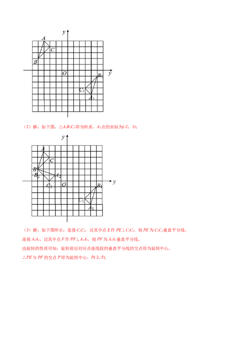 第二十三章旋转过关测试（解析版）_初中数学人教版_9下-初中数学人教版_07专项讲练_2023-2024学年九年级数学全册重难热点提升精讲与过关测试（人教版）