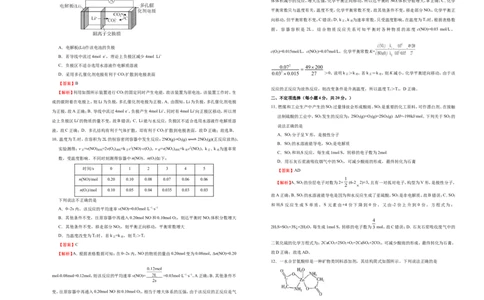 原创（新高考）2021届高考考前冲刺卷化学（十一）教师版_05高考化学_新高考复习资料_2021新高考资料_2021届高考考前冲刺卷（新高考）5.31更新