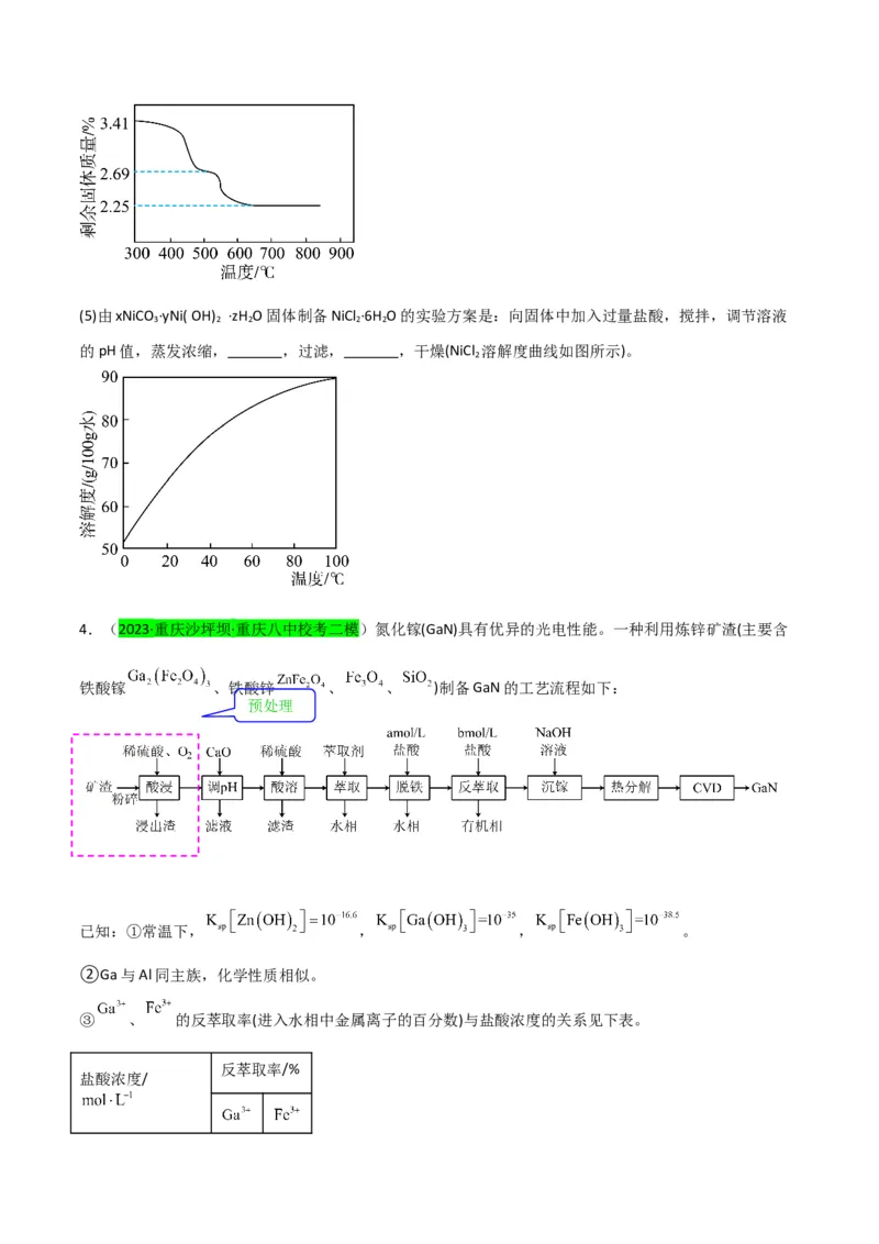 升级版微专题25化学工艺流程题-----原料的预处理（原卷版）(全国版)_05高考化学_新高考复习资料_2024年新高考资料_一轮复习资料_备战2024年高考化学一轮复习考点微专题
