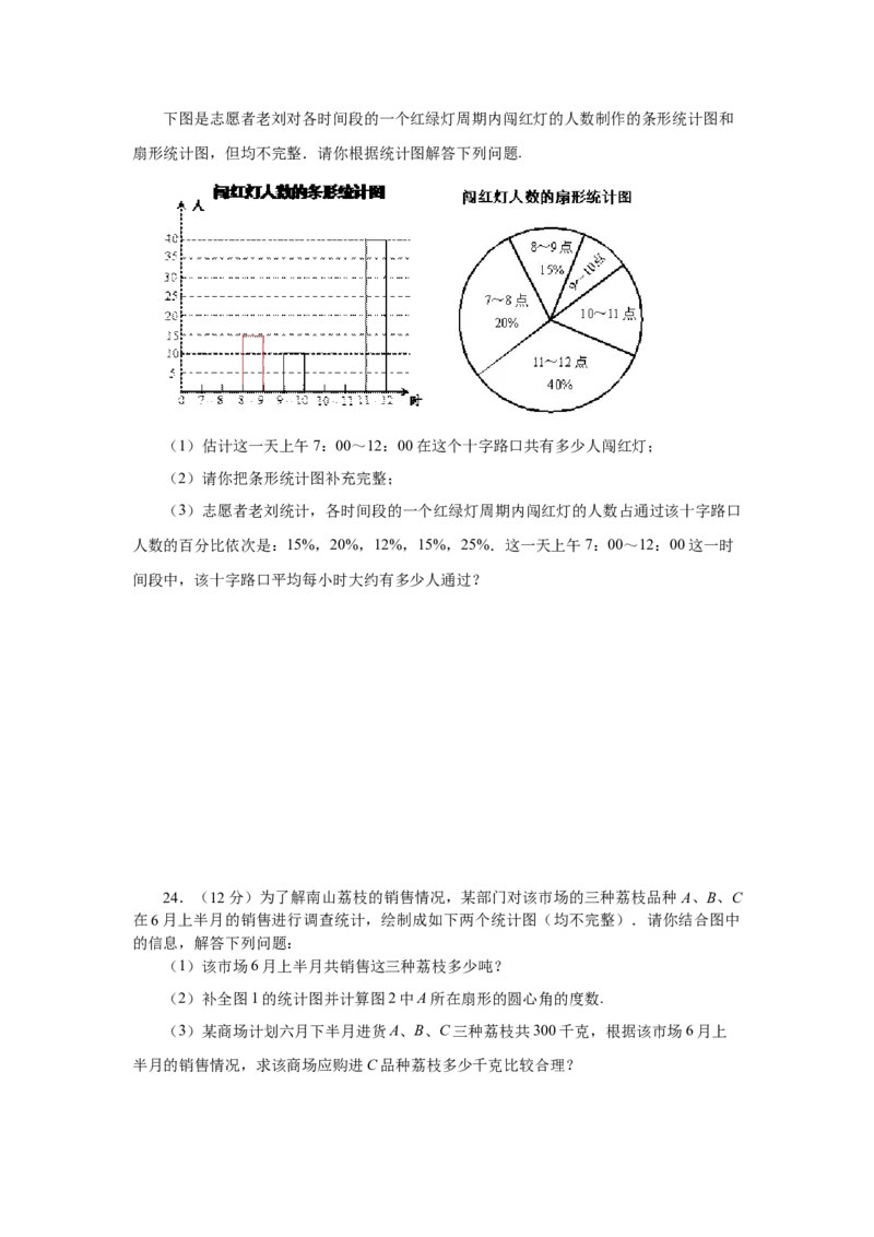 第10章数据的收集、整理与描述（培优篇）-挑战满分七年级数学下册阶段性复习精选精练（人教版）_初中数学人教版_7下-初中数学人教版_7下-初中数学人教版（旧版）赠送_06习题试卷