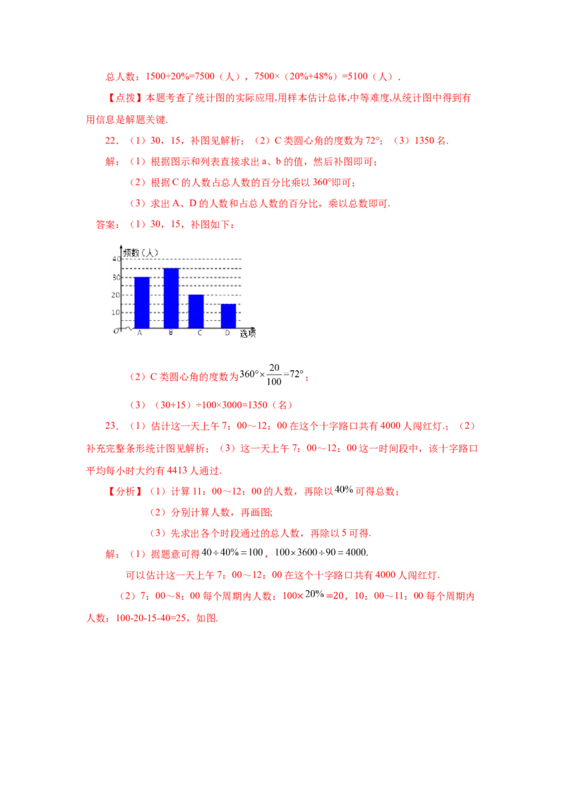 第10章数据的收集、整理与描述（培优篇）-挑战满分七年级数学下册阶段性复习精选精练（人教版）_初中数学人教版_7下-初中数学人教版_7下-初中数学人教版（旧版）赠送_06习题试卷