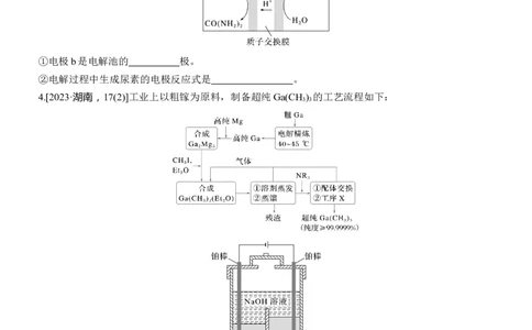 专题四　主观题突破　电极反应式的书写及电化学计算淘宝店：红太阳资料库_05高考化学_2025年新高考资料_二轮复习_2025年高考化学大二轮_2025化学二轮复习_大二轮专题复习