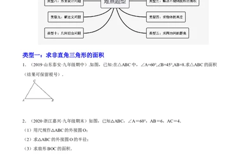 培优专题27与解直角三角形有关的重难点题型-原卷版_初中数学人教版_9下-初中数学人教版_07专项讲练_核心考点突破2022-2023学年九年级数学精选专题培优讲与练（人教版）