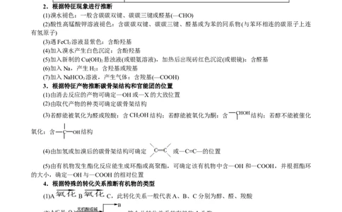 模板04有机物的综合推断(解析版)_05高考化学_2025年新高考资料_二轮复习_2025年高考化学答题技巧与模板构建338868722_第二部分主观题突破_有机合成与推断