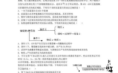 理科综合_05高考化学_高考模拟题_全国课标版_河南省信阳高级中学23届高三上学期开学考试理综含答案