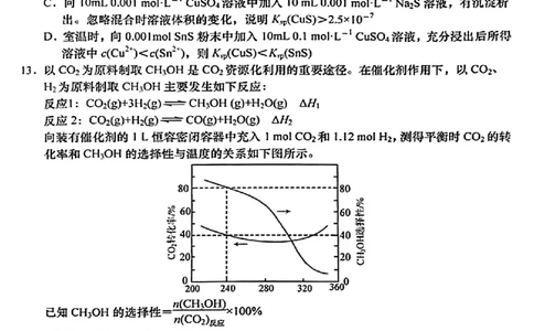江苏省南通市2022-2023学年高三下学期3月月考化学试题公众号：一枚试卷君_05高考化学_高考模拟题_新高考_2023江苏省南通市高三下学期高考适应性考试（一）化学