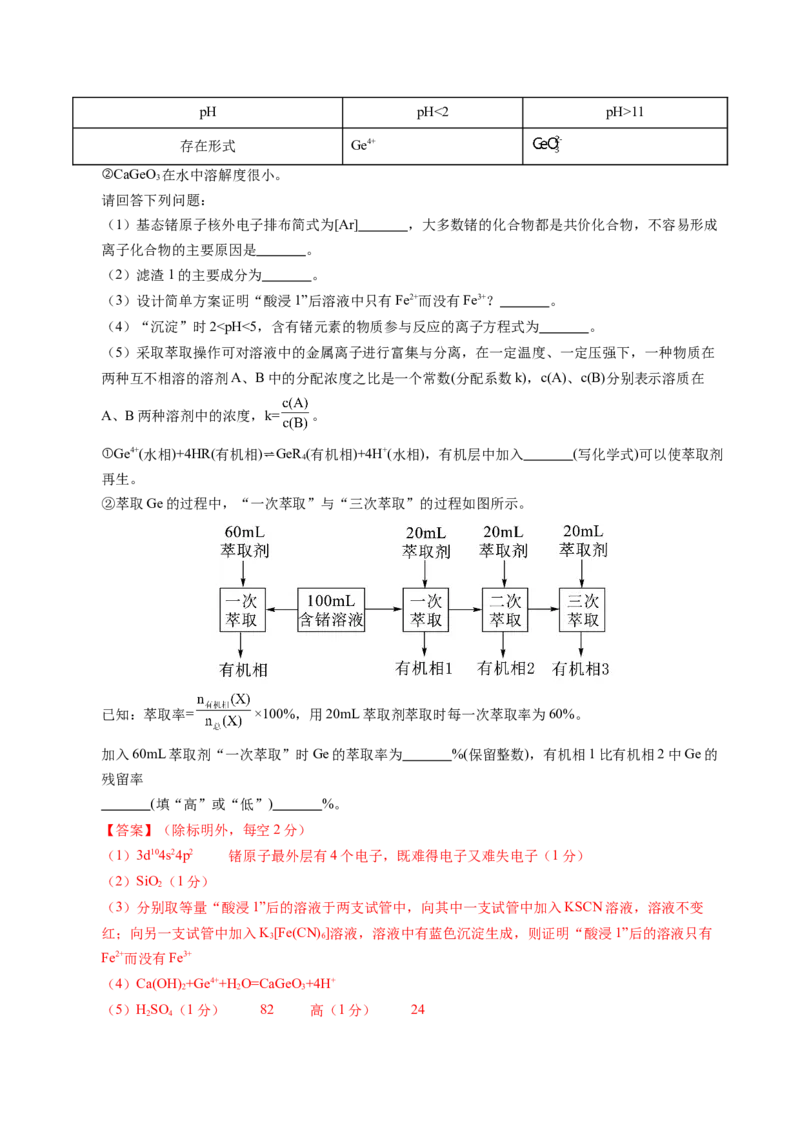 信息必刷卷01（重庆专用）（解析版）_05高考化学_2025年新高考资料_2025考前信息卷_2025年高考化学考前信息必刷卷（重庆专用）3442867