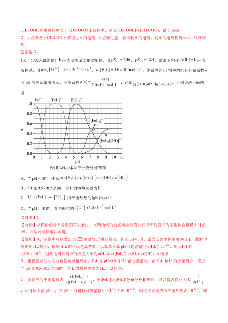押新高考卷第13-14题电化学原理与应用、电解质溶液曲线（解析版）_05高考化学_2024年新高考资料_5.2024三轮冲刺_备战2024年高考化学临考题号押题（新高考通用）323031313