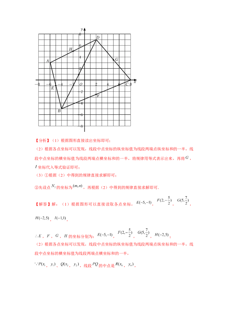 第7章平面直角坐标系章节复习卷（6个知识点+50题练习）（教师版）_初中数学_七年级数学下册（人教版）_常见题型通关讲解练-V3