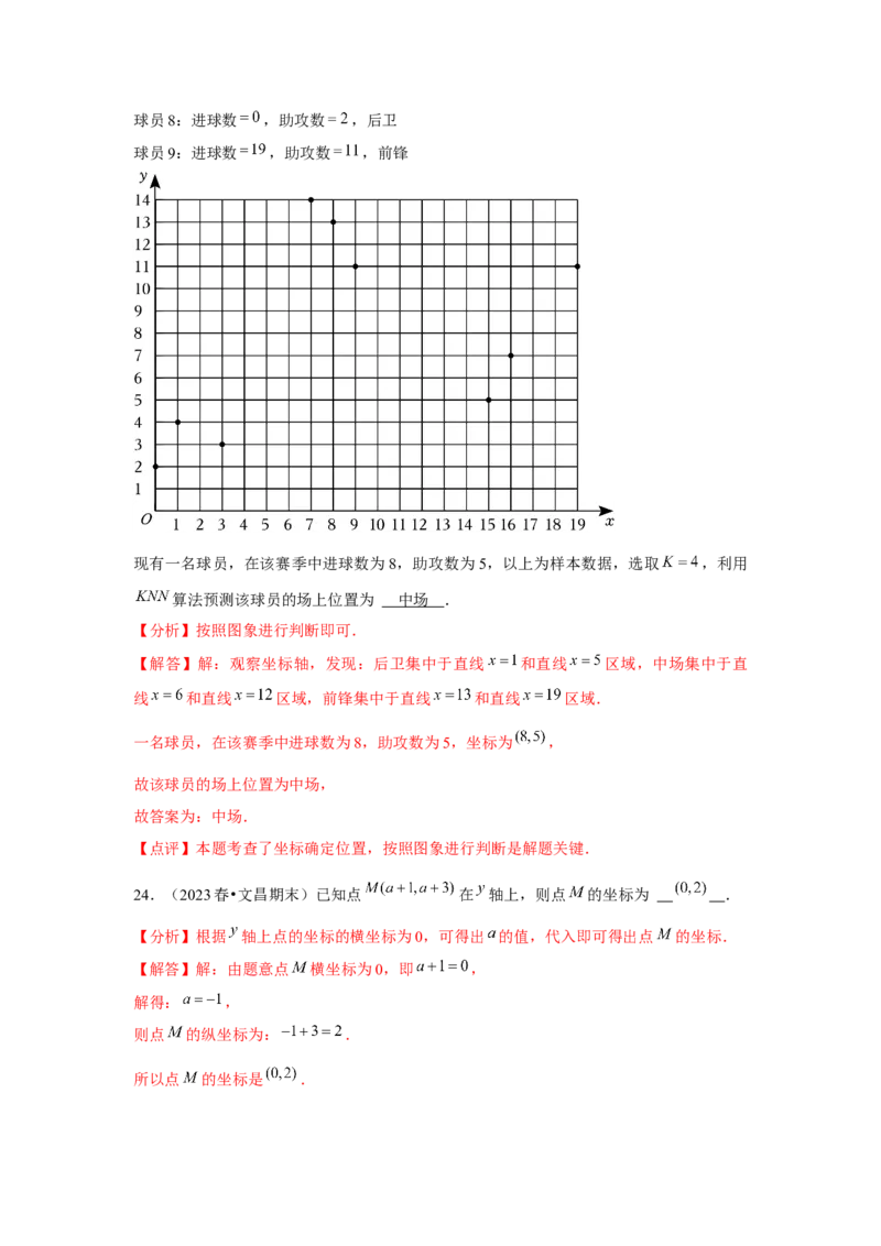第7章平面直角坐标系章节复习卷（6个知识点+50题练习）（教师版）_初中数学_七年级数学下册（人教版）_常见题型通关讲解练-V3