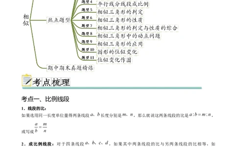热点专题07相似（11个热点）（解析版）_初中数学人教版_9下-初中数学人教版_07专项讲练_2023-2024学年九年级数学全册重难热点提升精讲与过关测试（人教版）