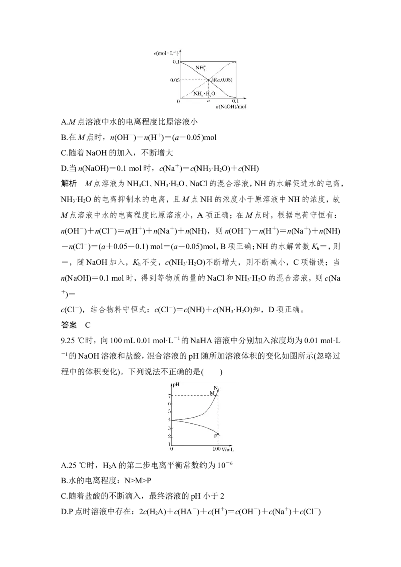 培优训练9_05高考化学_新高考复习资料_2022年新高考资料_2022年一轮复习各版本_1.高考化学2022年一轮复习通用版_2022年高考化学一轮复习讲义（全国版）_配套习题库