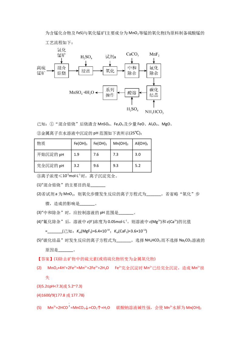 专题四氧化还原反应专题检验--实战演练）2023年高考化学二轮针对性复习方案（解析版）_05高考化学_通用版（老高考）复习资料_2023年复习资料_二轮复习