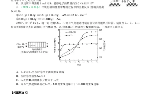 微专题突破08化学反应速率与化学平衡（学案）（学生版）_05高考化学_2025年新高考资料_二轮复习_2025年高考化学二轮复习重点微专题突破学案（新高考专用）3419182