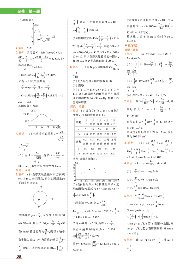 必修第一册苏教数学教材习题答案_高中全套电子教材及答案。_02高中教材参考答案_高中数学_苏教版