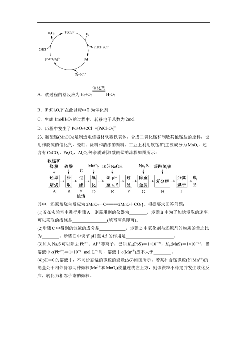 易错点04氧化还原反应-备战2023年高考化学考试易错题（原卷版）_05高考化学_通用版（老高考）复习资料_2023年复习资料_专项复习_备战2023年高考化学考试易错题（全国通用）