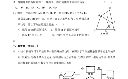 新人教版八年级下册第18章平行四边形单元测试试卷（B卷）_初中数学人教版_八年级数学下册_保存转存之后查看(1)_8下-初中数学人教版（2026春新版持续更新）_旧版-可参考_06习题试卷