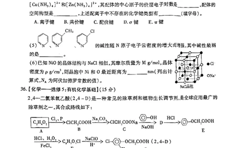 理综高三上学期模拟考试(1)_05高考化学_高考模拟题_全国课标版_江西省九江市2023年第一次高考模拟统一考试理综_江西省九江市2023年第一次高考模拟统一考试理综