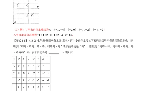 专题9.5平面直角坐标系全章专项复习2大考点8种题型（举一反三）（人教版2024）（解析版）_初中数学人教版_7下-初中数学人教版_7下-初中数学人教版（2025春季新版）持续更新