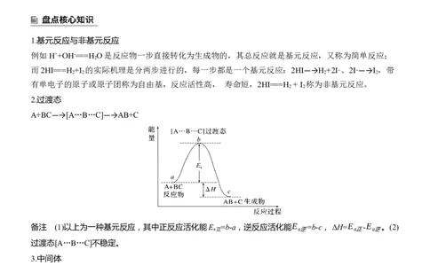 专题五　选择题专攻1　物质能量、能垒变化图像分析淘宝店：红太阳资料库_05高考化学_2025年新高考资料_二轮复习_2025年高考化学大二轮_2025化学二轮复习_大二轮专题复习