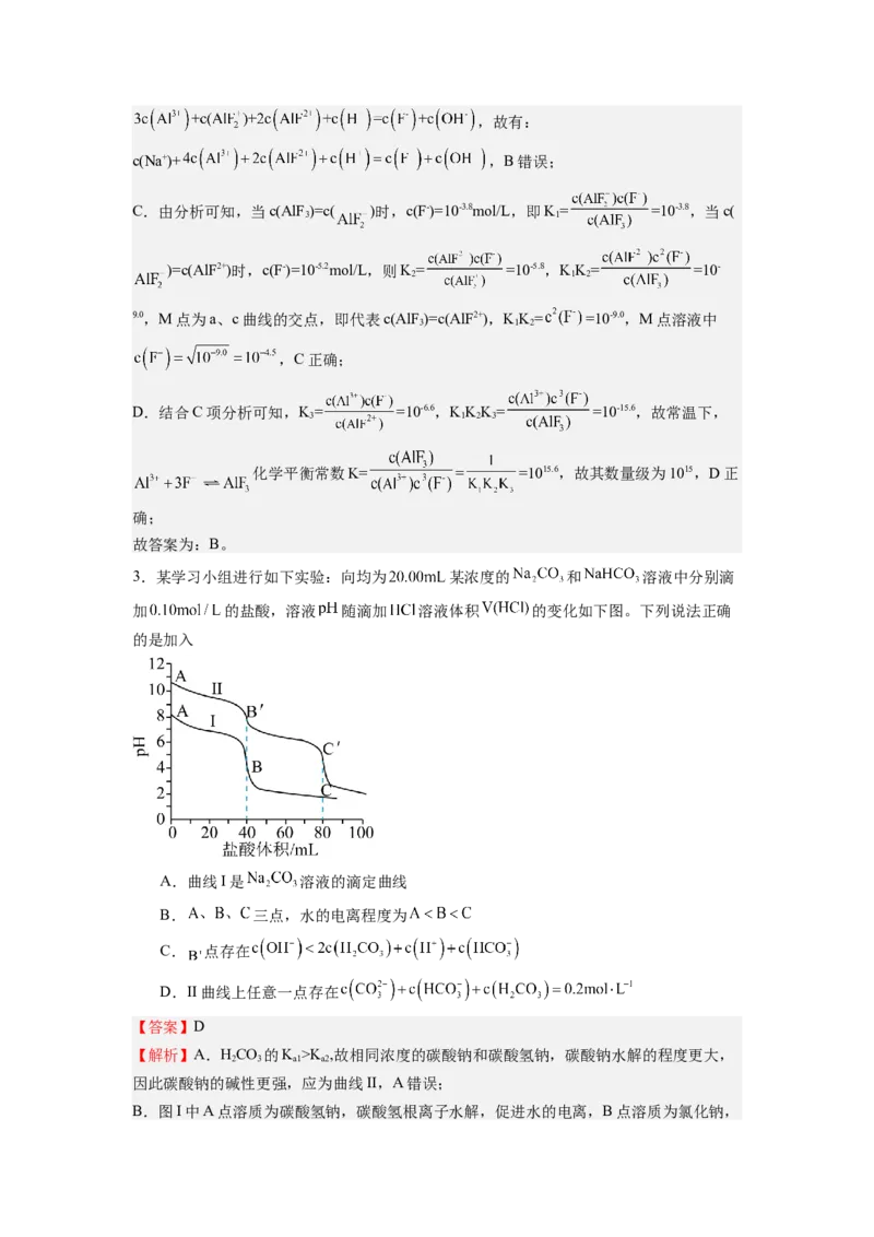 化学-2024年高考终极押题猜想（解析版）_05高考化学_2024年新高考资料_5.2024三轮冲刺_化学-2024年高考终极押题猜想