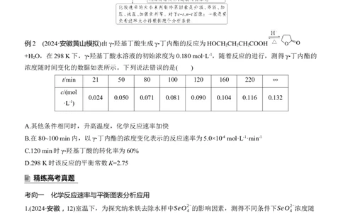 专题五　选择题专攻3　化学反应速率与平衡图像、图表分析淘宝店：红太阳资料库_05高考化学_2025年新高考资料_二轮复习_2025年高考化学大二轮_2025化学二轮复习_大二轮专题复习