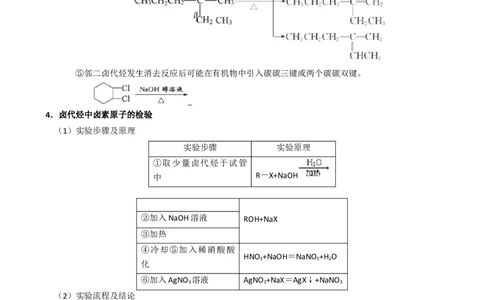 知识清单27烃的衍生物-口袋书2025年高考化学一轮复习知识清单（新高考专用）（原卷版）_05高考化学_2025年新高考资料_一轮复习_上好课2025年高考化学一轮复习知识清单3246985