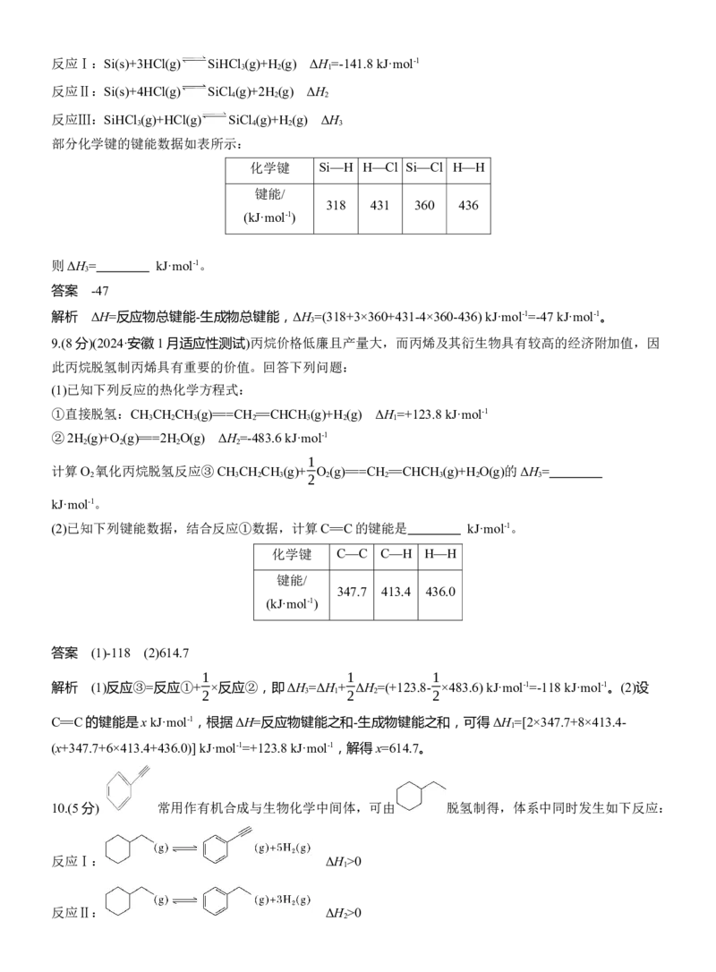 专题五　主观题突破1　热化学方程式的书写与焓变的计算淘宝店：红太阳资料库_05高考化学_2025年新高考资料_二轮复习_2025年高考化学大二轮_2025化学二轮复习