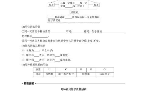 大单元三　第七章　第31讲　原子结构　核外电子排布规律_05高考化学_2025年新高考资料_一轮复习_2025大一轮复习讲义+课件（完结）_2025大一轮复习讲义化学学生用书Word版文档全书