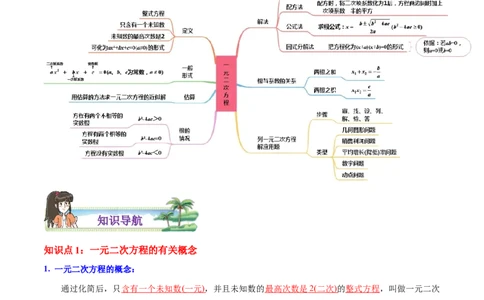 第21章一元二次方程（解析版）_初中数学人教版_9上-初中数学人教版_07专项讲练_培优方案九年级数学上册章节重点复习考点讲义（人教版）