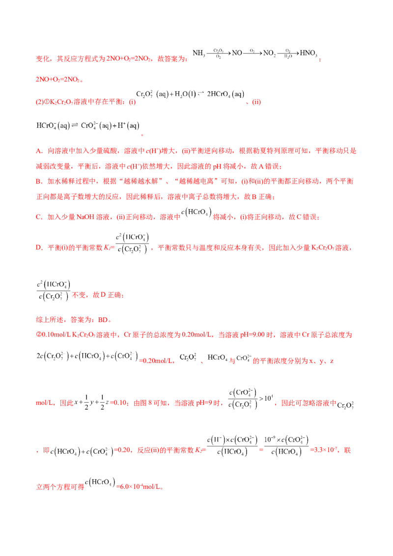 专题十二化学反应原理综合（解析版）_05高考化学_新高考复习资料_2023年新高考资料_二轮复习_题型分类归纳2023年高考化学二轮复习讲与练