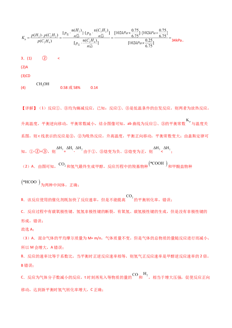 易错专题21化学反应原理解题策略（解析版）_05高考化学_2024年新高考资料_5.2024三轮冲刺_2024年高考化学考前易错聚焦