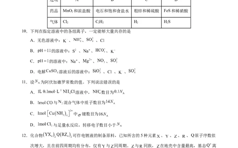 信息必刷卷02（广东专用）（原卷版）_05高考化学_2025年新高考资料_2025考前信息卷_2025年高考化学考前信息必刷卷（广东专用）3443221