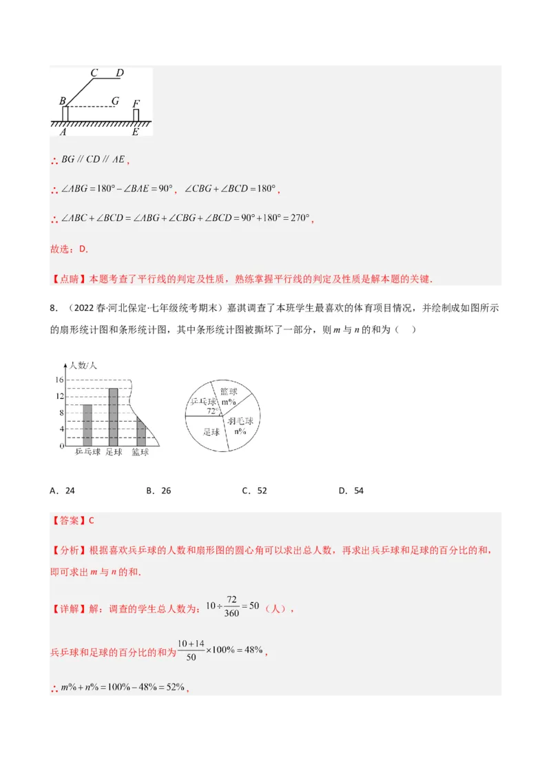 期末测试满分预测押题卷（A卷&middot;知识通关练）（解析版）_new_初中数学人教版_7下-初中数学人教版_7下-初中数学人教版（旧版）赠送_06习题试卷_4期末试卷
