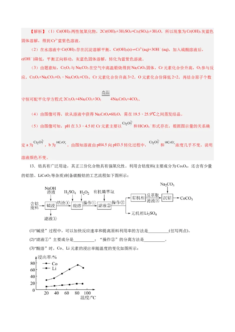 专题讲座（一）陌生化学方程式书写（练）-2024年高考化学大一轮复习精讲精练+专题讲座（解析版）_05高考化学_2024年新高考资料_1.2024一轮复习