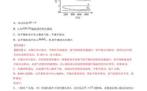 押广东卷第15题&nbsp;化学反应速率与平衡&nbsp;&nbsp;水溶液中的离子平衡（解析版）_05高考化学_2024年新高考资料_5.2024三轮冲刺_备战2024年高考化学临考题号押题（广东卷）323301515