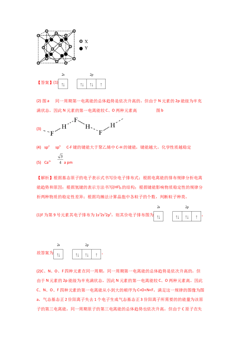 专题十四物质结构和性质（选修）（考点剖析）-高考引领教学2023年高考化学二轮针对性复习方案（解析版）_05高考化学_通用版（老高考）复习资料_2023年复习资料_二轮复习