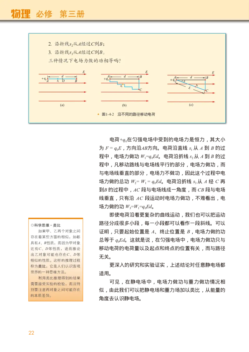 普通高中教科书&middot;物理必修第三册(1)_高中全套电子教材及答案。_01高中电子教材全套_物理_教科版_高中年级_必修第三册
