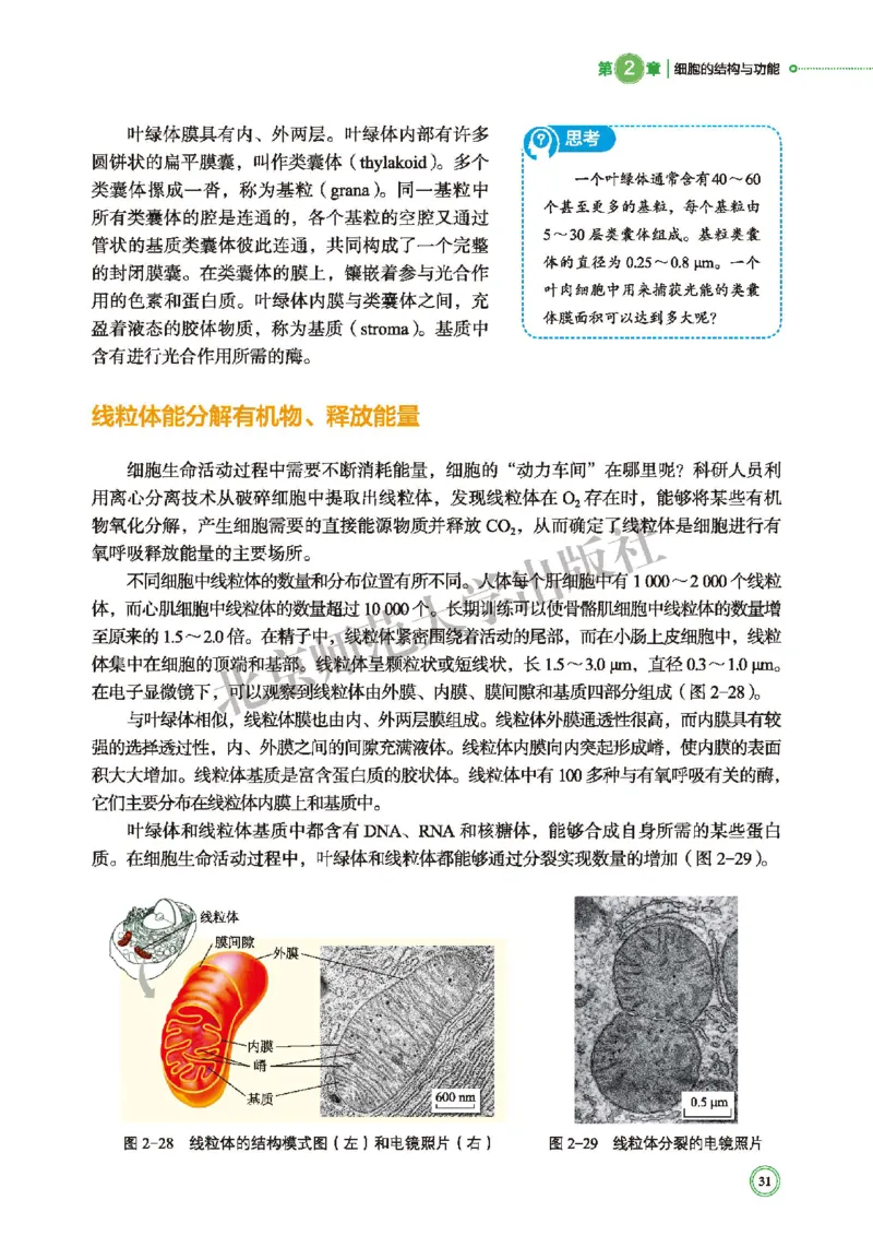 普通高中教科书&middot;生物学必修1分子与细胞(1)_高中全套电子教材及答案。_01高中电子教材全套_生物学_北师大版_高中年级_必修1分子与细胞