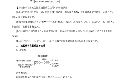 第10讲氯及其化合物（讲）-2023年高考化学一轮复习讲练测（解析版）_05高考化学_新高考复习资料_2023年新高考资料_一轮复习_2023年高考化学一轮复习讲练测（新教材新高考）