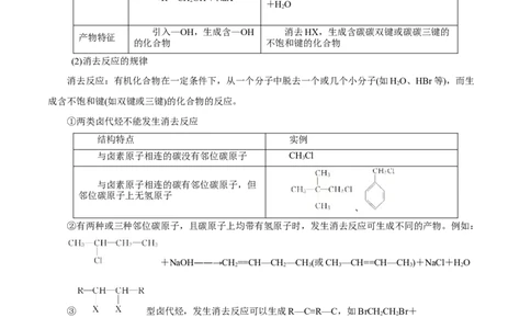 第34讲烃的衍生物（讲）（原卷版）_05高考化学_新高考复习资料_2023年新高考资料_一轮复习_2023年高考化学一轮复习讲练测（新教材新高考）