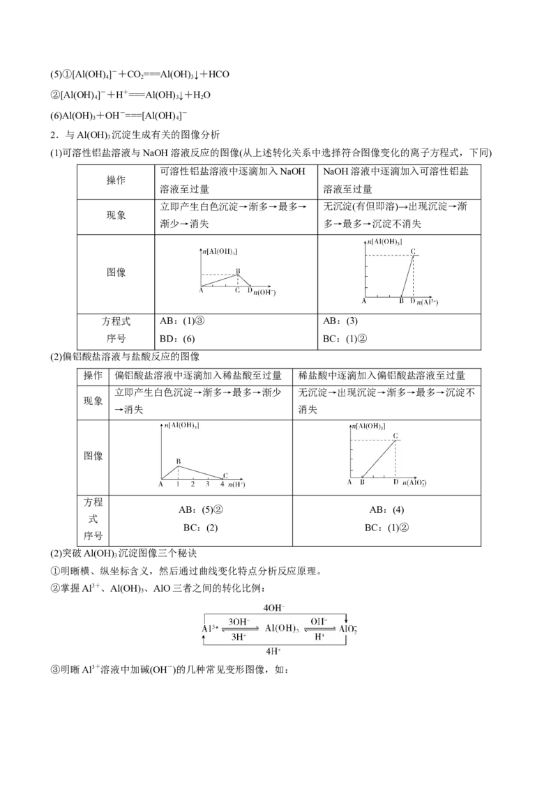 第08讲铝、镁及其重要化合物（讲）-2023年高考化学一轮复习讲练测（全国通用）（解析版）_05高考化学_通用版（老高考）复习资料_2023年复习资料_一轮复习