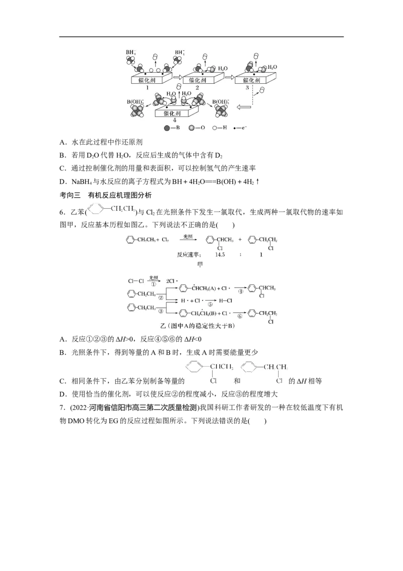 第1部分专题突破专题15　题型专攻5　化学反应历程图像分析_05高考化学_新高考复习资料_2023年新高考资料_二轮复习_2023年高考化学二轮复习讲义+课件（新高考版）_学生版