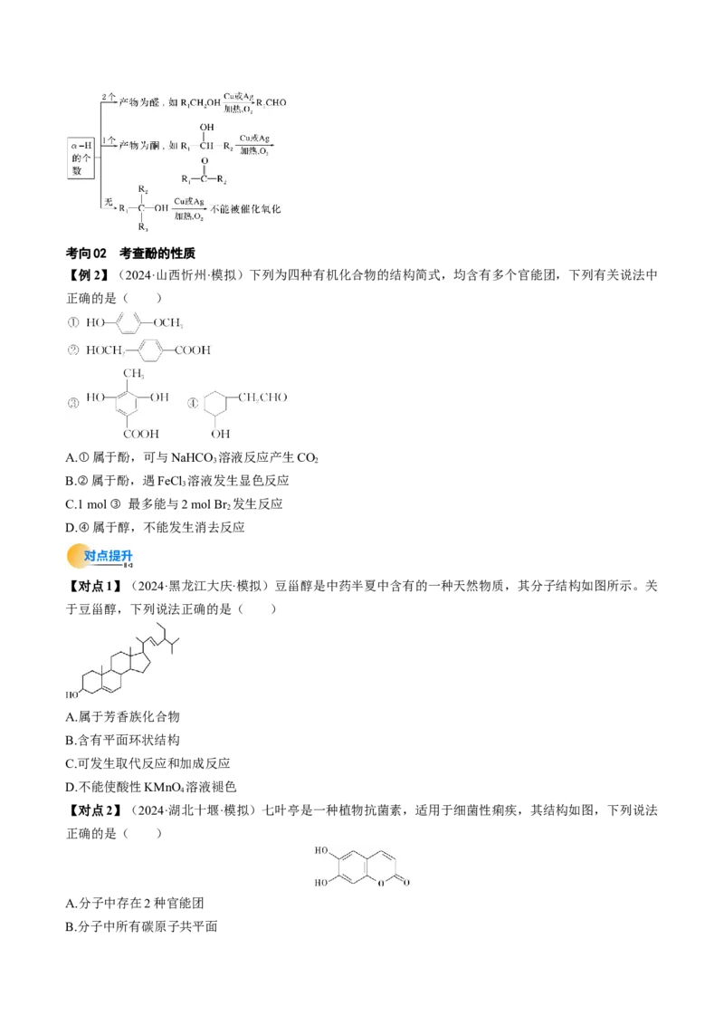 考点36烃的衍生物（核心考点精讲精练）-备战2025年高考化学一轮复习考点帮（新高考通用）（原卷版）_05高考化学_2025年新高考资料_一轮复习_备战2025年高考化学一轮复习考点帮