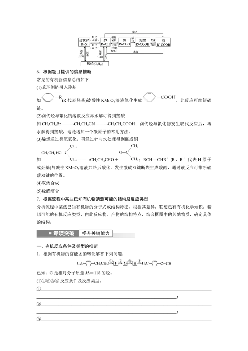 第9章第62讲　有机合成推断及合成路线设计---2023年高考化学一轮复习（新高考）_05高考化学_新高考复习资料_2023年新高考资料_一轮复习_2023年新高考大一轮复习讲义