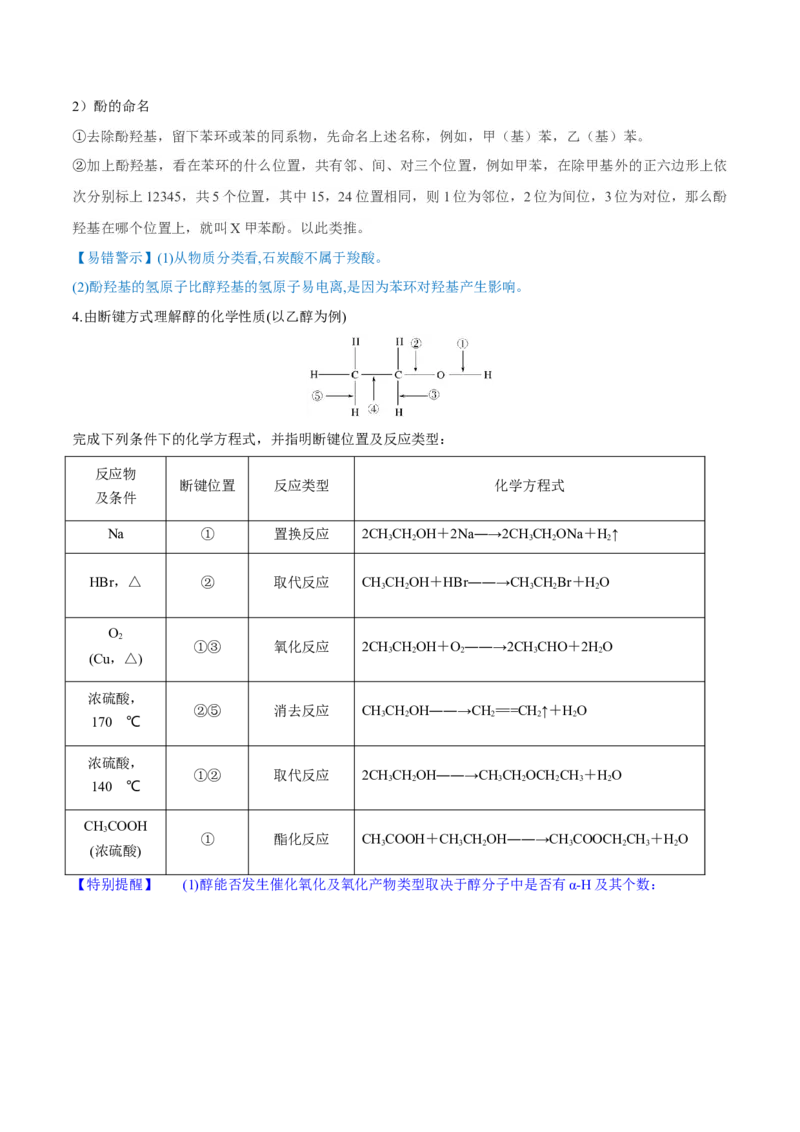 第34讲烃的含氧衍生物（讲）-2023年高考化学一轮复习讲练测（全国通用）（解析版）_05高考化学_通用版（老高考）复习资料_2023年复习资料_一轮复习