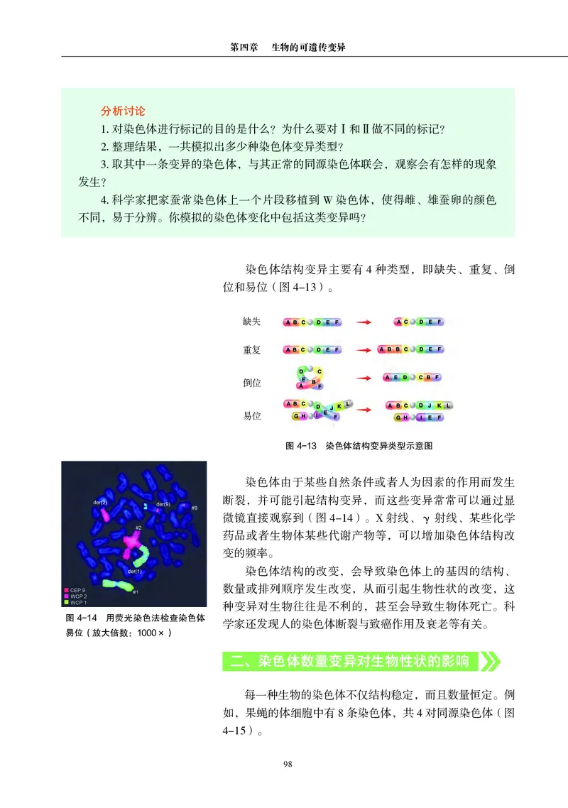 普通高中教科书&middot;生物学必修2遗传与进化(1)_高中全套电子教材及答案。_01高中电子教材全套_生物学_沪科教版_高中年级_必修2遗传与进化