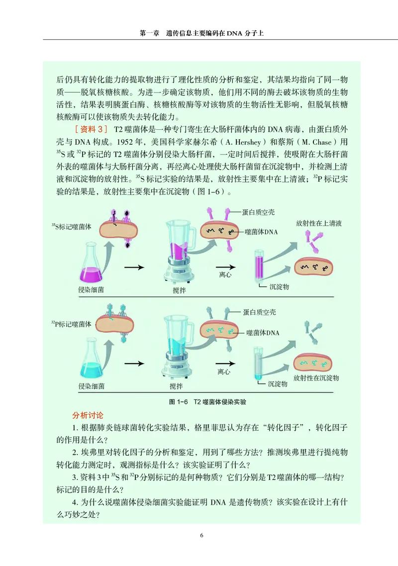 普通高中教科书&middot;生物学必修2遗传与进化(1)_高中全套电子教材及答案。_01高中电子教材全套_生物学_沪科教版_高中年级_必修2遗传与进化